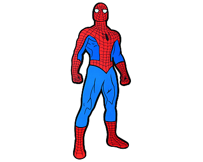 Spiderman foam Muur Deco 50cm Spiderman foam Muur Deco 50cm