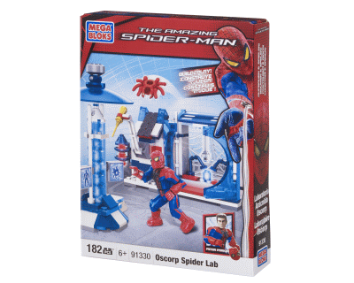 Megabloks Spiderman Oscorp Spider Lab Megabloks Spiderman Oscorp Spider Lab