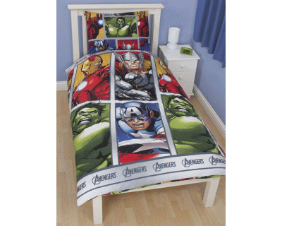 Marvel Avengers Dekbedovertrek, dubbelzijdig Marvel Avengers Dekbedovertrek, dubbelzijdig