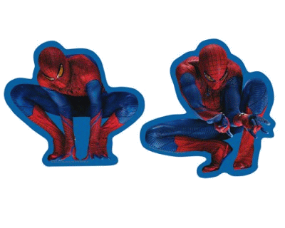Spiderman decofun 2 mini foam muur deco Spiderman decofun 2 mini foam muur deco