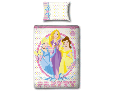 Disney prinses dekbedovertrek Panel, dubbelzijdig