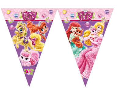 Disney prinses Feest vlaggenline palace