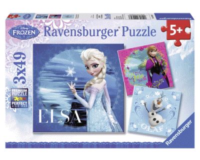 Disney Frozen puzzel 3 x 49cm