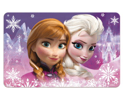 Disney Frozen placemat 3D sisters
