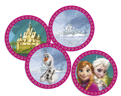 Frozen Alpine feest confetti 24pcs