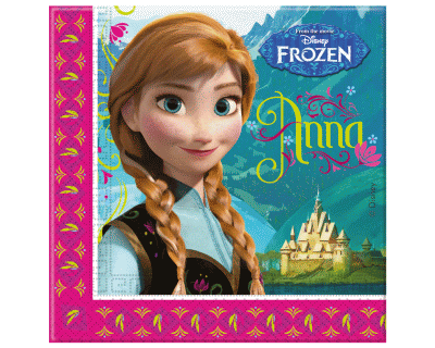Frozen Alpine feest servetten 20pcs