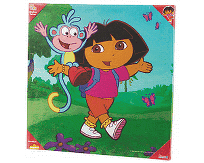 Dora Canvas Schilderij 45 x 45 cm