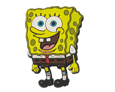verjaardag Spongebob PVC magneet 012311