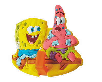 Spongebob hook self-adhesive