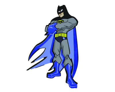 Batman foam muur deco small