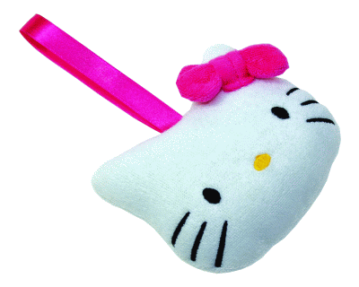 Hello Kitty spons figuurtje