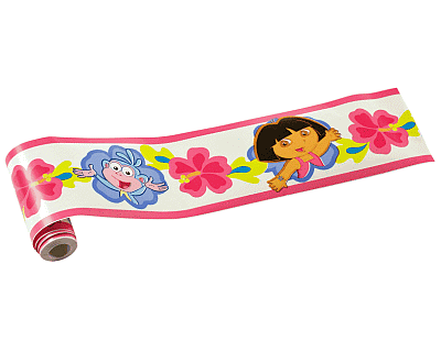 Dora behangrand 10,6cm x 5m