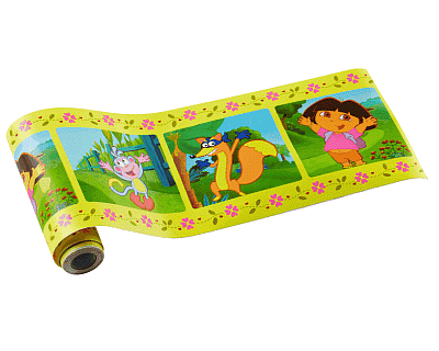 Dora behangrand 16cm x 5m