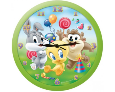 Baby Looney tunes muur klok