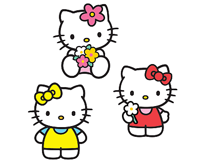 Hello Kitty Foam 3 pcs