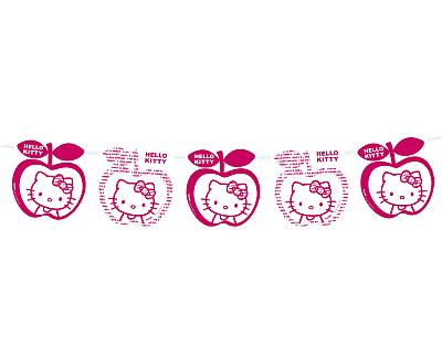 Hello Kitty verjaardag Guirlande apple