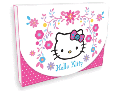 Hello Kitty school - notitiboek A6 met spiegeltje