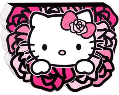 Hello Kitty school - Roosvorm Notitieboekje
