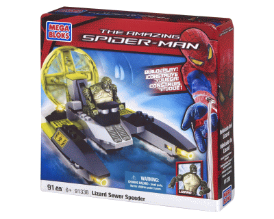 Spiderman Lizard Sewer Speeder