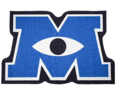 Monster University vloerkleed