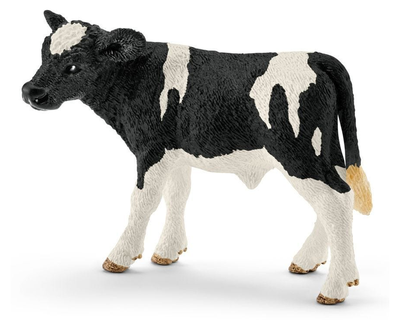 13798 Schleich Farm World Kalf zwartbont