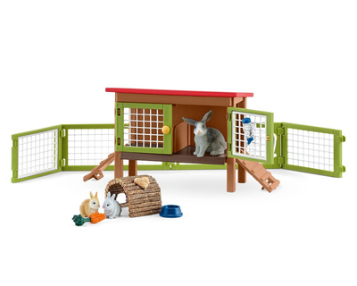 42420 Schleich Farm Rabbit hutch
