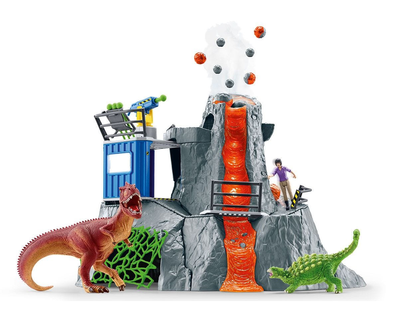 42564 Schleich Dinosaurs Grote vulkaanexpeditie