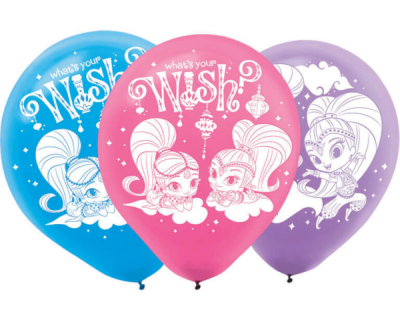 Shimmer & Shine feest ballonnen 9 inch