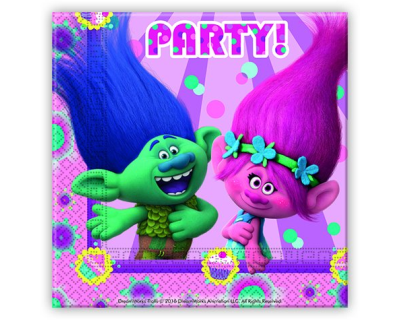 Trolls Feest servetten