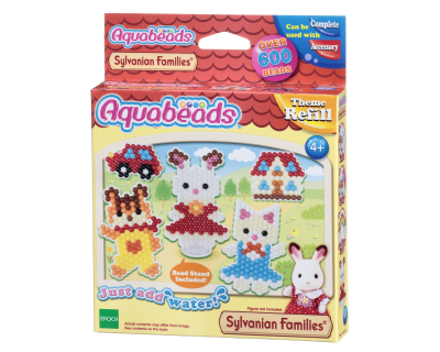 31068 Aquabeads Navulling - Sylvanian Families Set rood