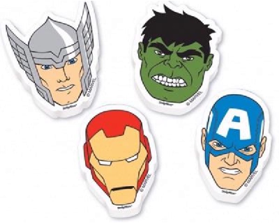 Marvel Avengers gummen per 4