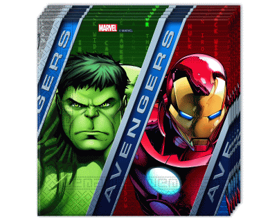 Marvel Avengers Power servetten