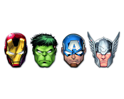 Marvel Avengers feest masker Might