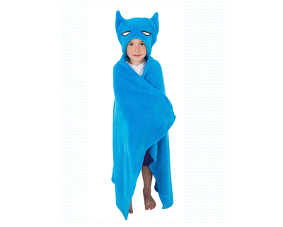 Batman fleecedeken met hoedje
