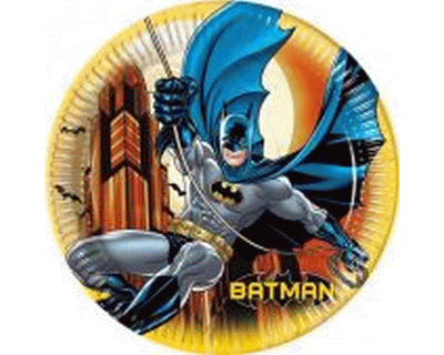 Batman dark knight feest borden 8 per pak