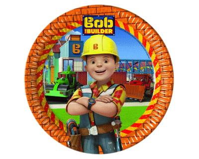Bob De Bouwer Verjaardag Borden 23cm Time4toys Nl Speelgoed Feestartikelen Accessoires De Volledige Bob De Bouwer Collectie Bob De Bouwer Verjaardagskaart