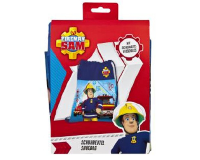 Brandweerman Sam gymtas /zwemtas blauw