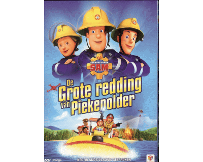 Brandweerman Sam DVD - De Grote redding van Piekepolder