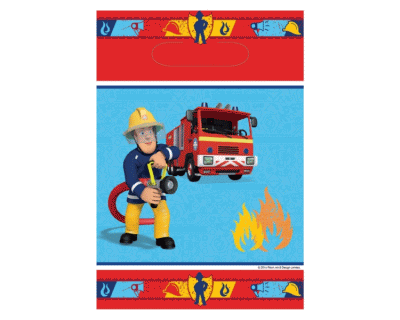 Brandweerman Sam Feestzakjes 8 per pak