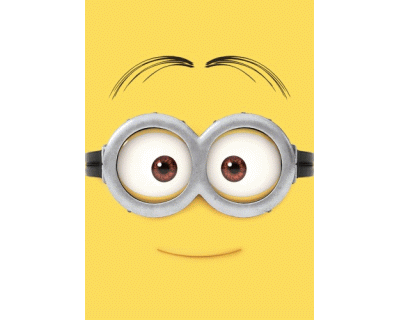 Minions vloerkleed geel