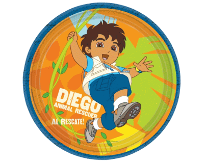Diego feest bordjes 23cm
