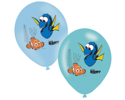 Finding Dory feest ballonnen 11" 6 per pak