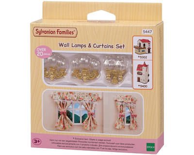 5447 Sylvanian Families - wandlampen en gordijnenset