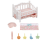 5534 Sylvanian Families - bed voor drieling met mobiel