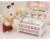 5534 Sylvanian Families - bed voor drieling met mobiel