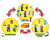 7360 Super Mario Balansspel Mario/Peach