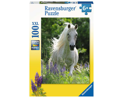 Ravensburger Puzzel 100 stuks Witte Hengst
