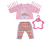 830178 BABY born Trendy Outfit met trui met konijn (43 cm)