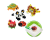31447 Aquabeads Navulling - 3D Animal Set