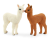 42544 Schleich WILD LIFE Alpacafamilie